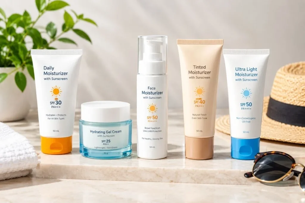 7+Best Face Moisturizers with Sunscreen