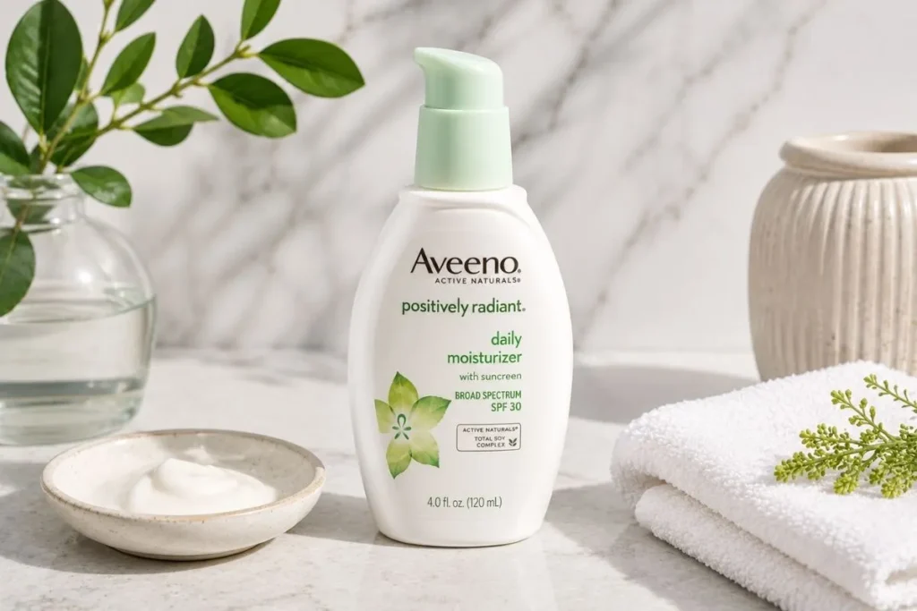 Aveeno Positively Radiant Daily Moisturizer SPF 30