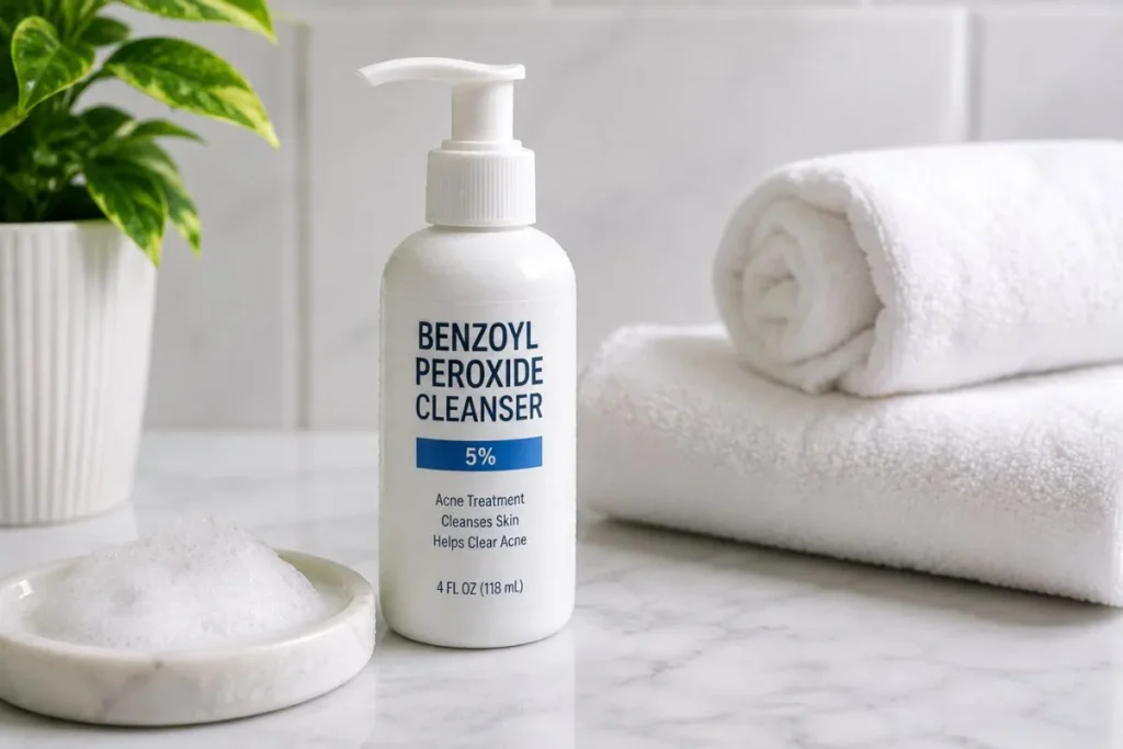 Benzoyl Peroxide Cleanser