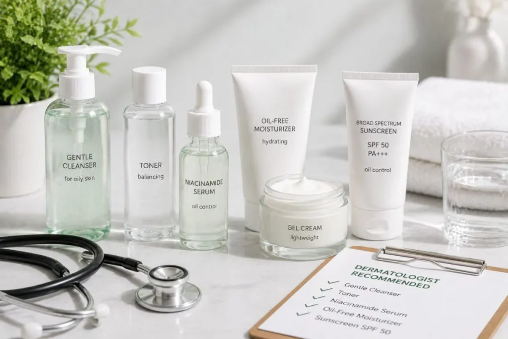 Dermatologist Recommended Skin Care Routine for Oily