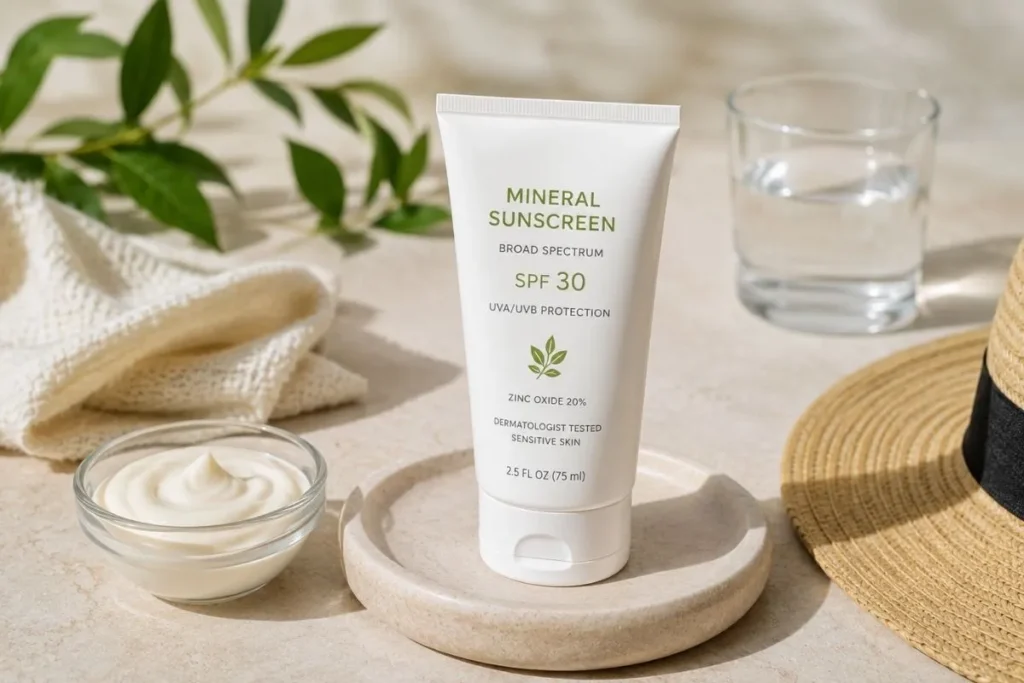 Mineral Sunscreens Whenever Possible