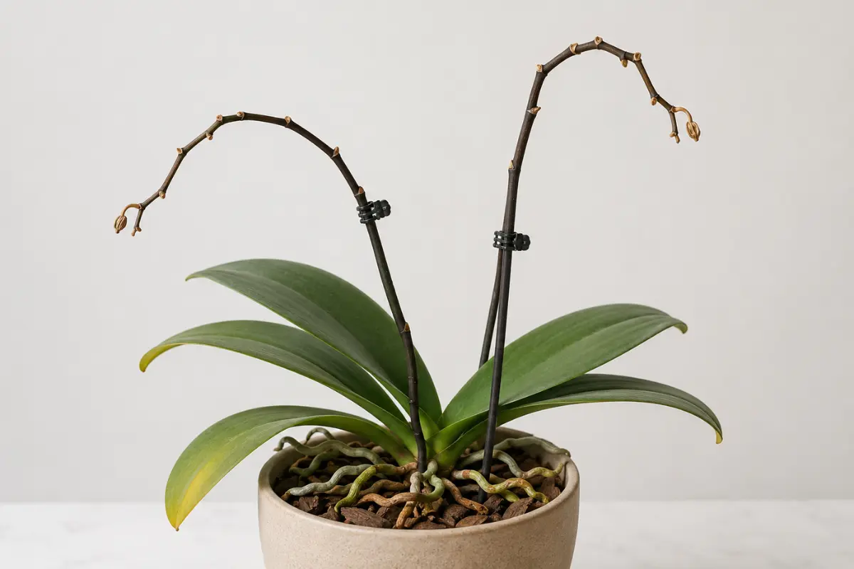 orchids enter dormancy