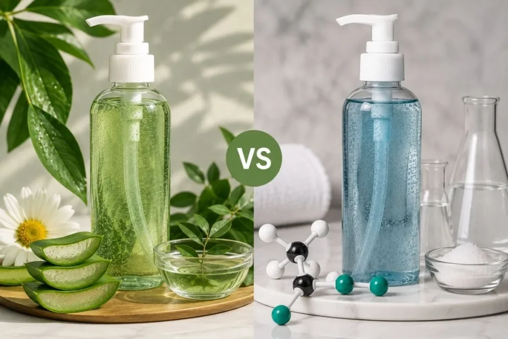 Organic vs Regular Face Wash