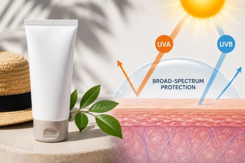 Provides Broad-Spectrum Sun Protection