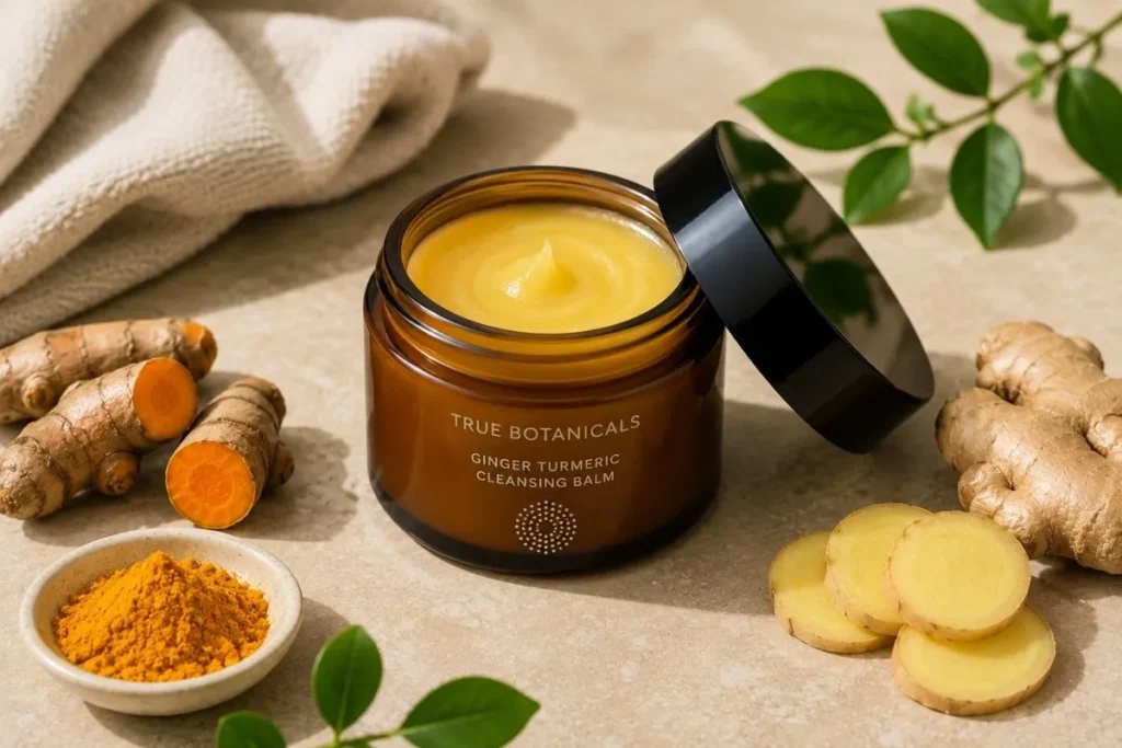 True Botanicals Ginger Turmeric Cleansing Balm