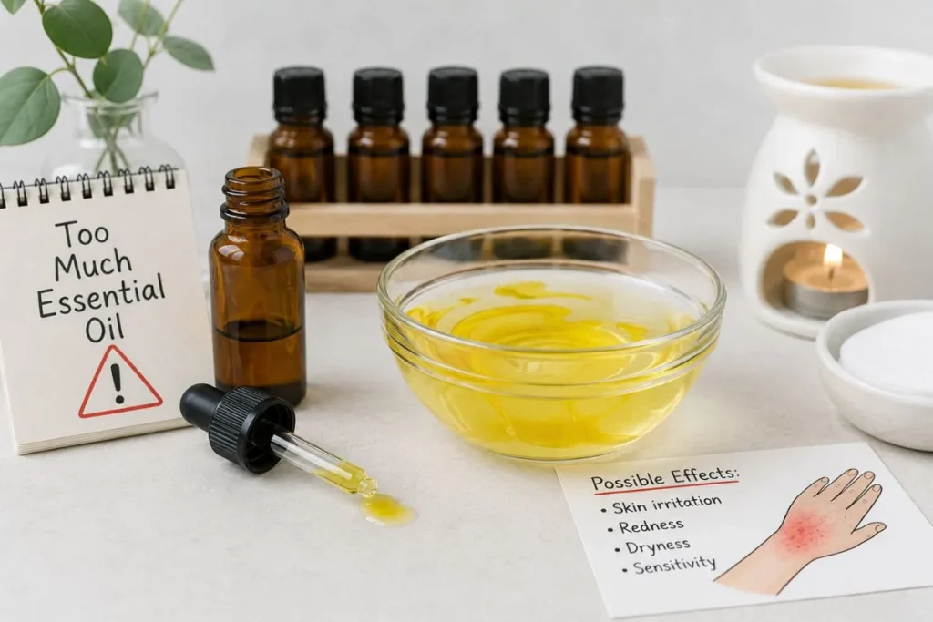 Using Too Much Essential Oil