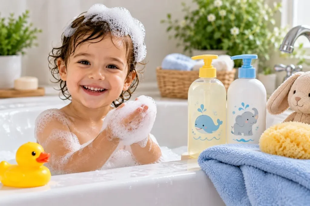 Benefits of Using a Gentle Body Wash for Kids
