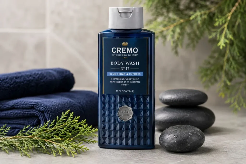 Cremo Blue Cedar & Cypress Body Wash