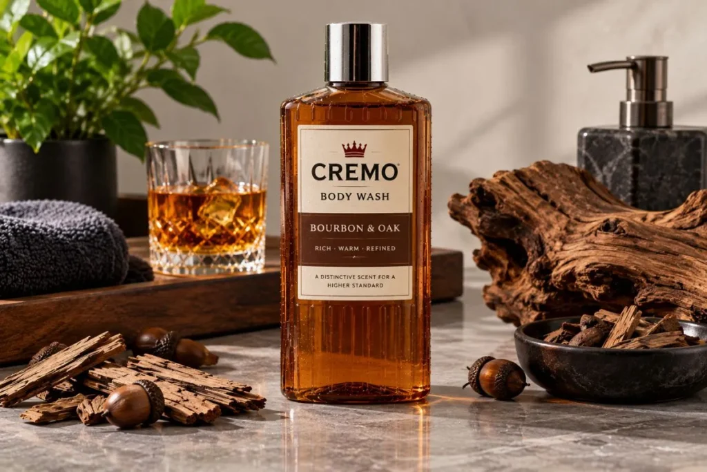 Cremo Bourbon & Oak Body Wash