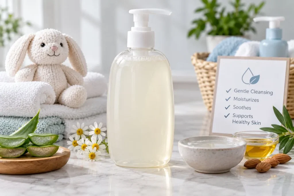 Makes a Body Wash Suitable for Sensitive Skin