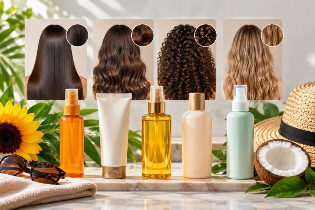 Choose the Right Hair SPF for Your Hair Type