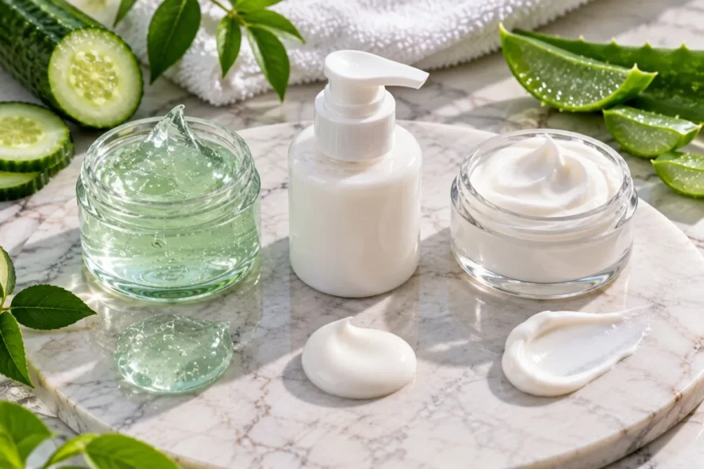 Choose the Right Texture: Gel, Lotion, or Cream