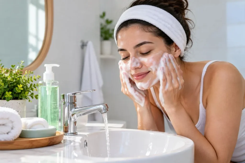 Cleanse Your Face the Right Way