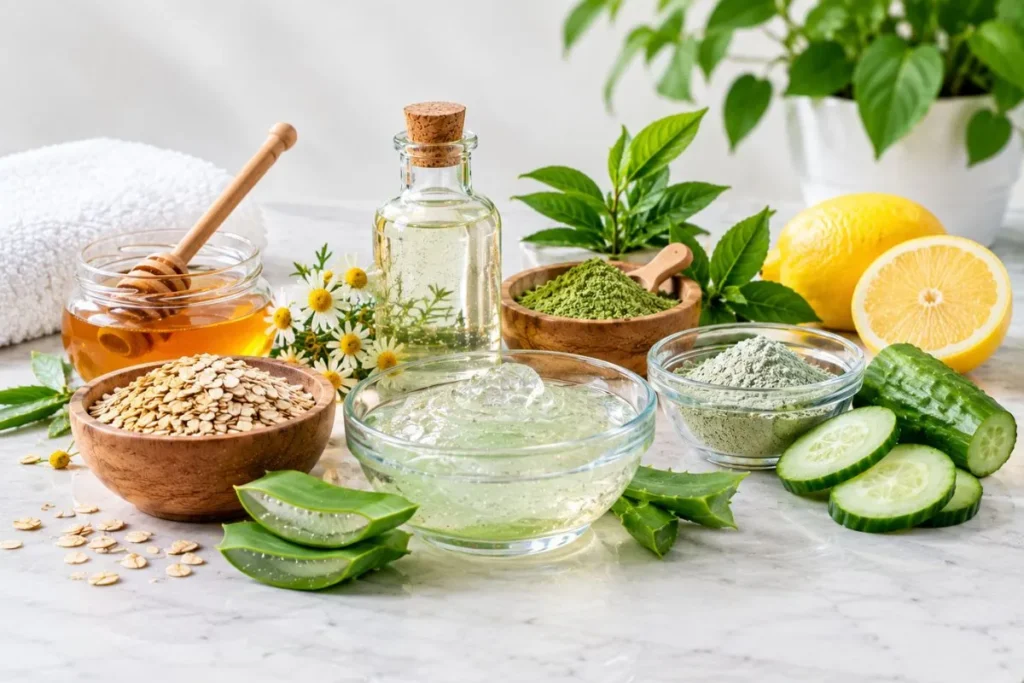 Common Ingredients in Natural Face Washes