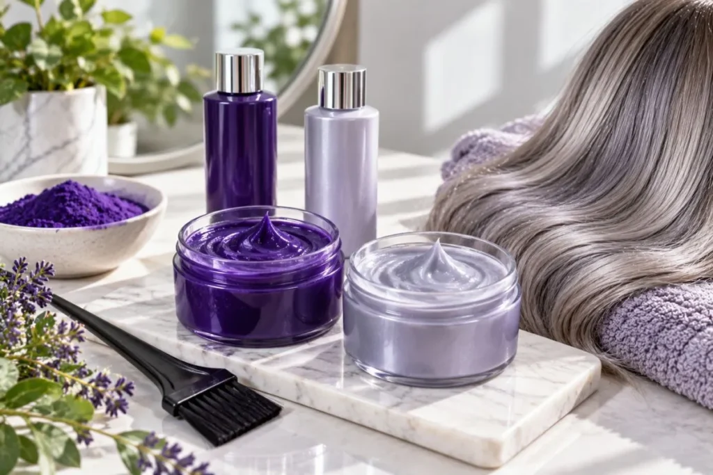 Consider Purple or Silver Pigments