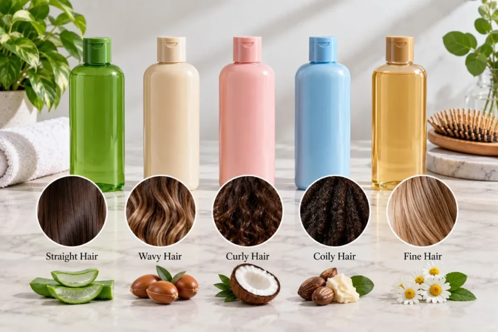Match Shampoo to Your Hair Type