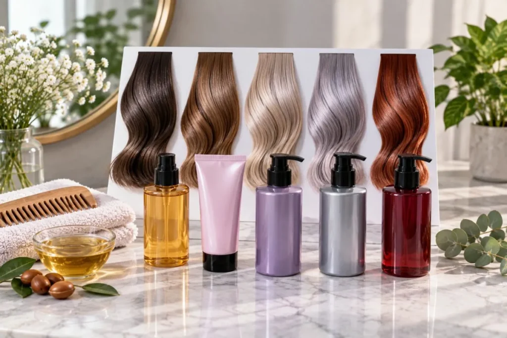 Match the Gloss to Your Main Hair Goal