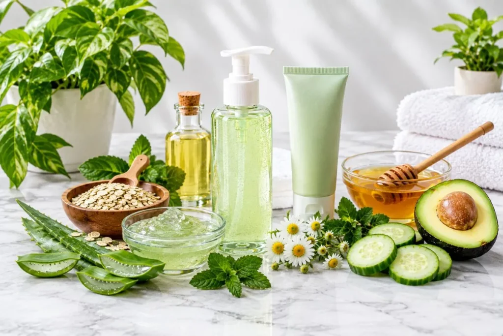 Natural Face Wash for Combination Skin